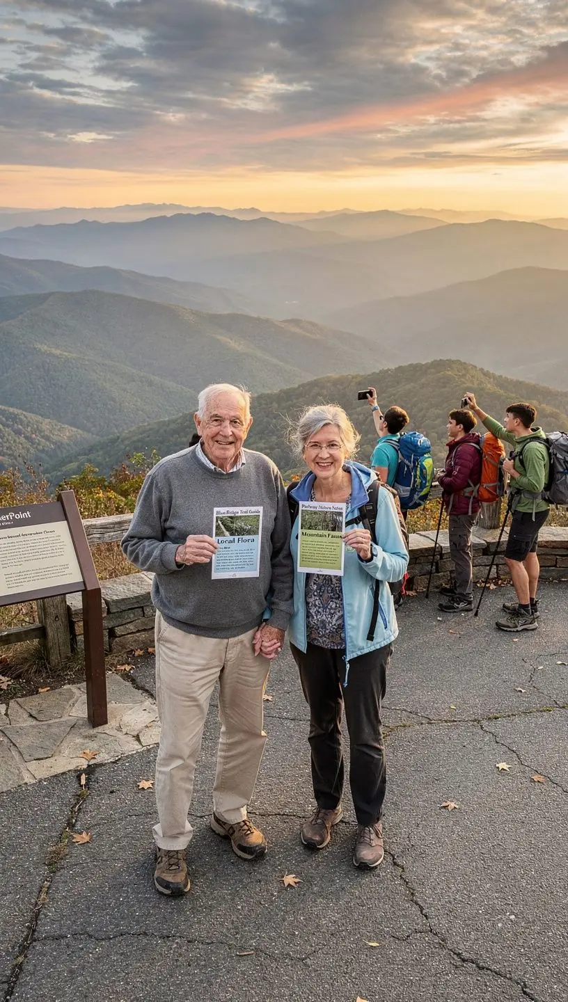 Солнечный день на живописном маршруте с историческими зданиями.