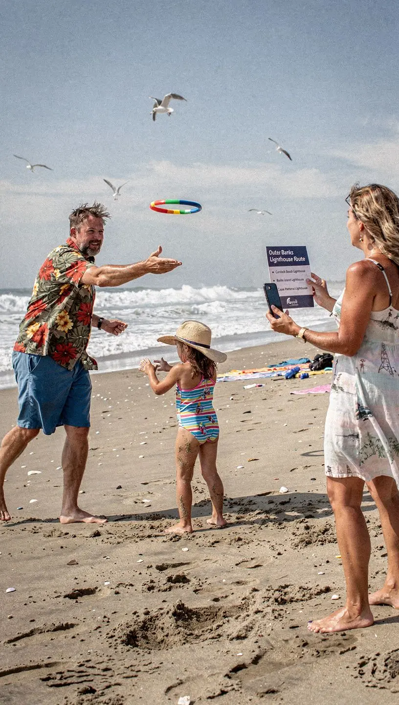 Знак, указывающий на живописный маршрут с описанием местных достопримечательностей.